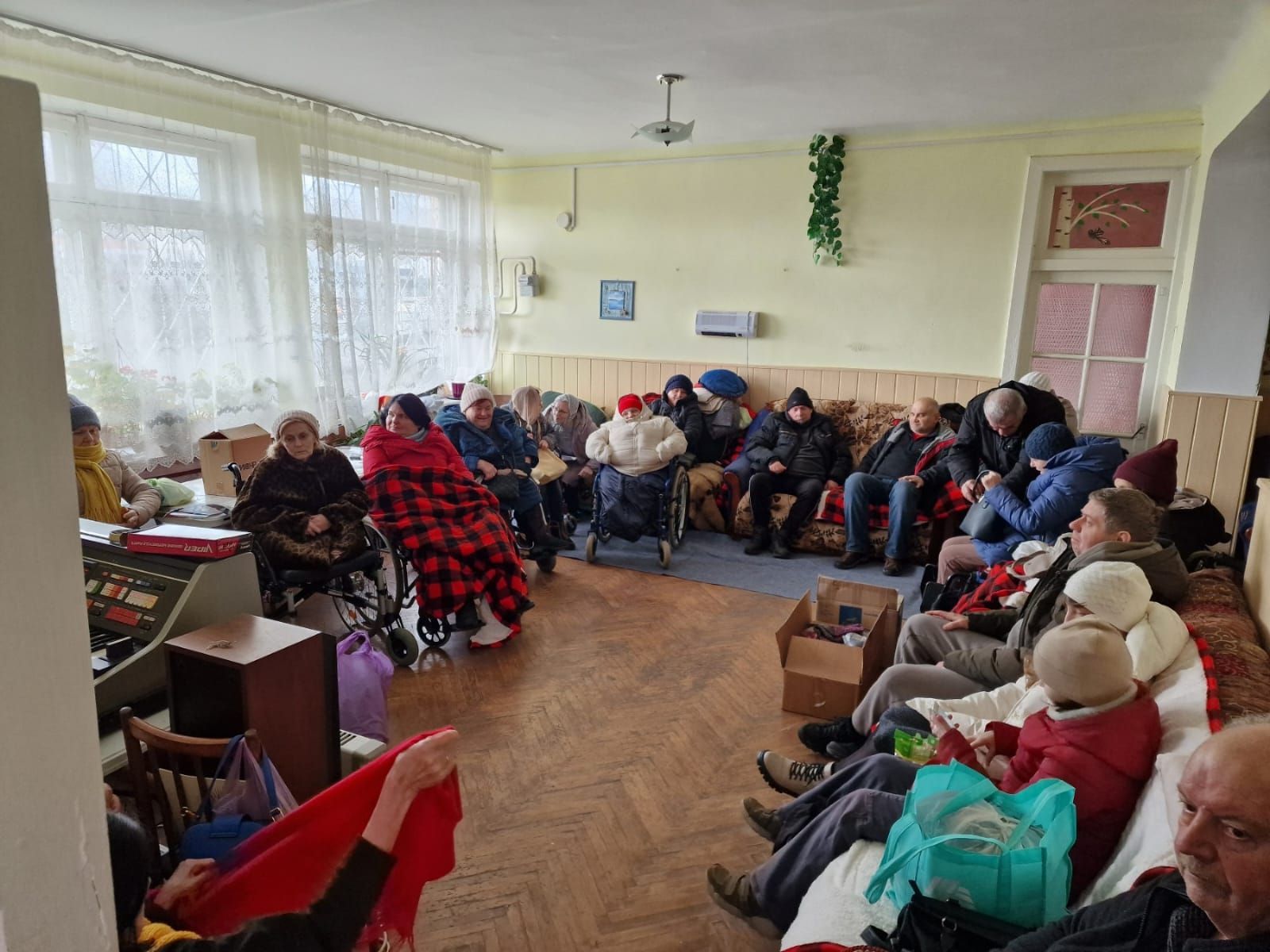 Project Oekraïne Samenkomsten gehandicapten 2 wekelijks
