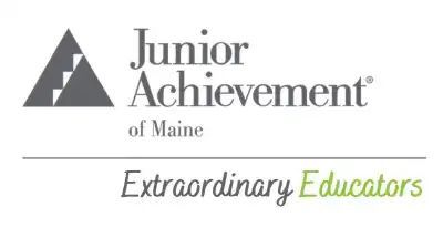 The Junior Achievement of Maine logo with the text 