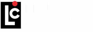 A black square containing the white letters 