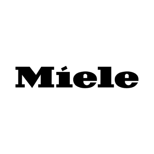 The Miele brand logo in black text on a white background.