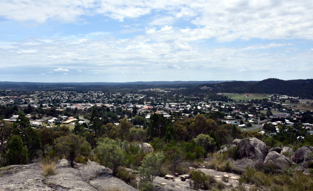 A View of A City from The Top of A Hill — One Flush Plumbing Service In Oxenford, QLD