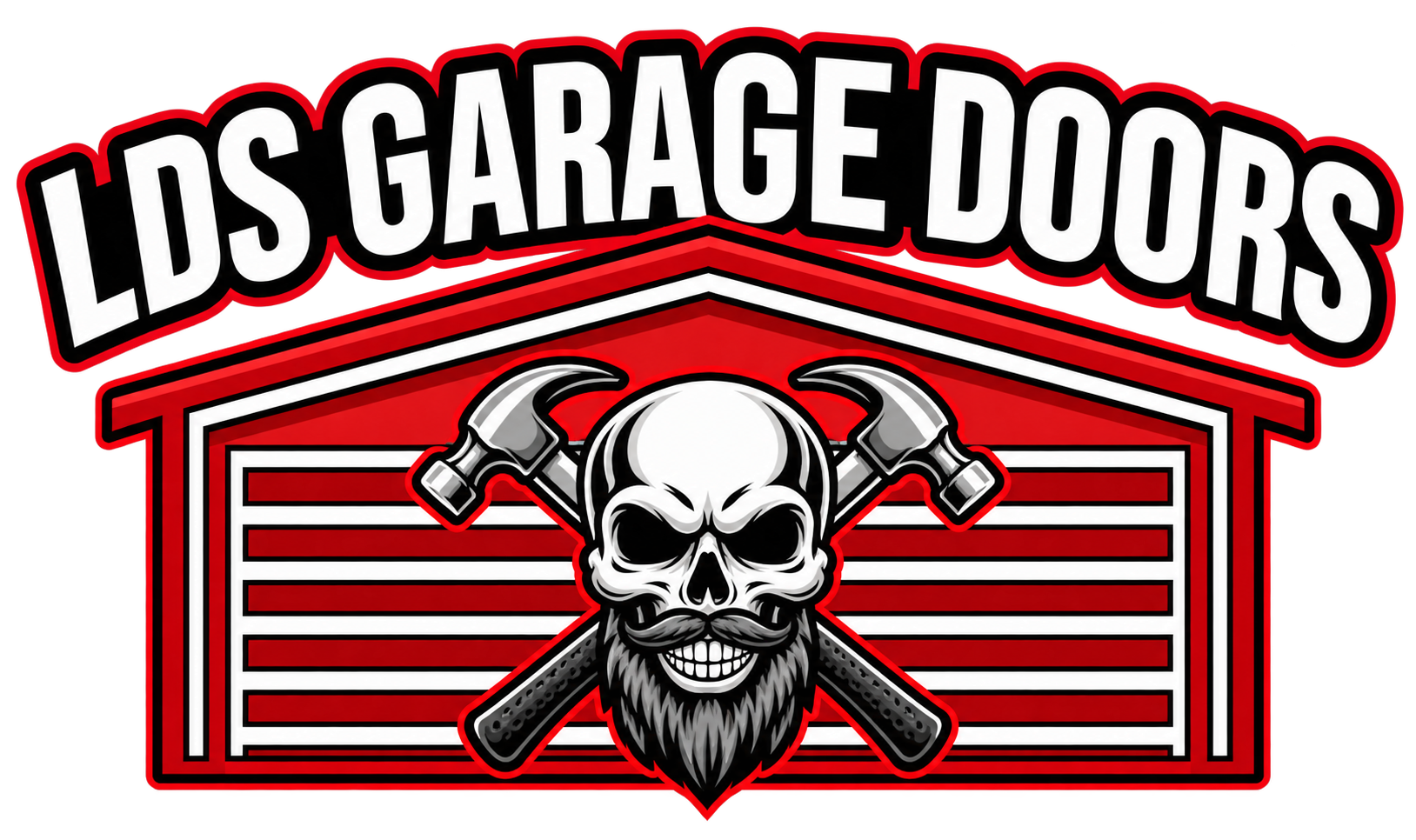 LDS Garage Doors Logo