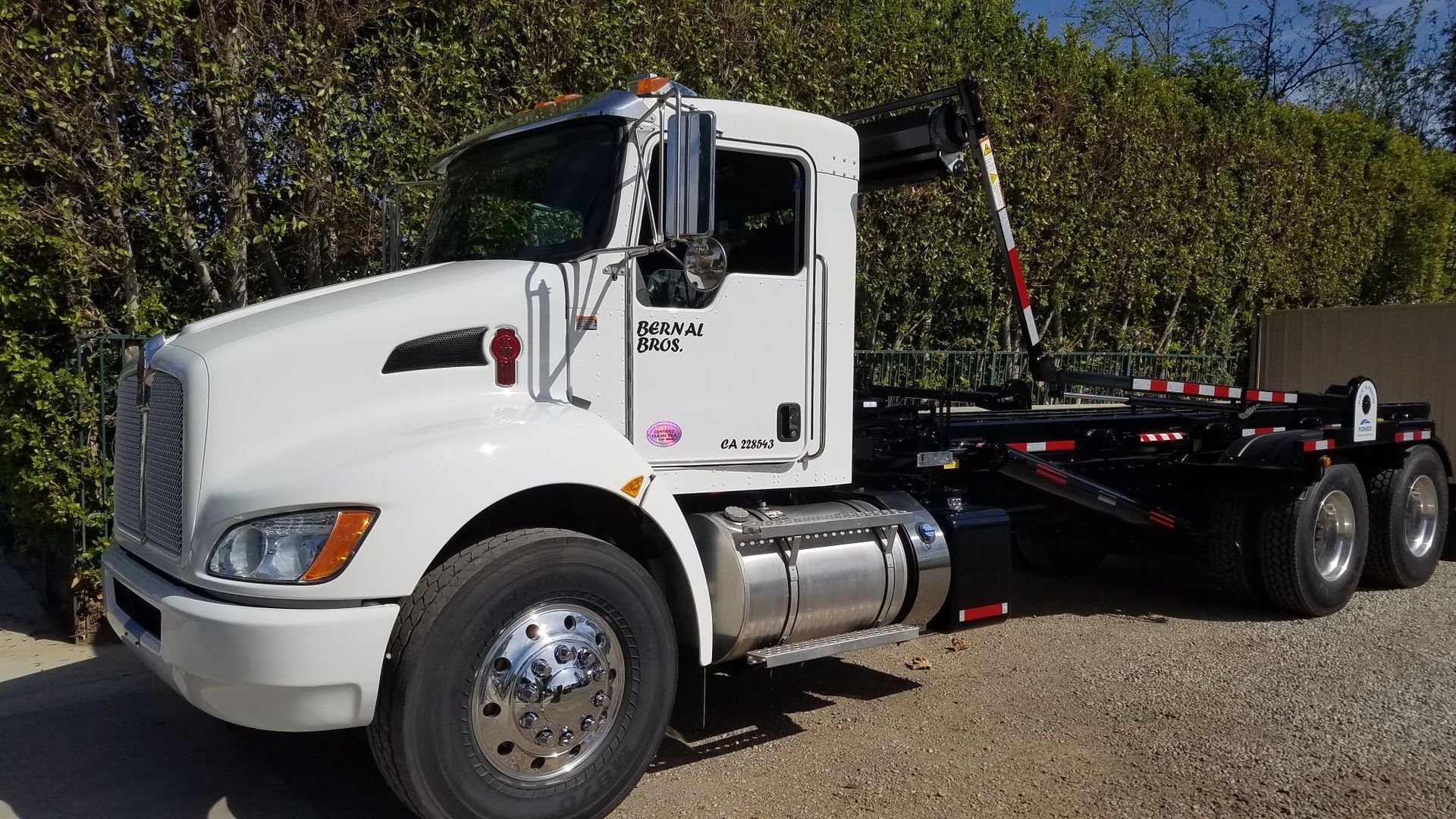 Rolloff Container Truck- Lancaster, CA - Bernal Bros Dumpster Rental Rolloff Container Truck - Lancaster, CA - Bernal Bros Dumpster Rental