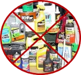 No Hazardous Materials - Lancaster, CA - Bernal Bros Dumpster Rental