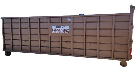 Blue Dumpster - Lancaster, CA - Bernal Bros Dumpster Rental Blue Dumpster - Lancaster, CA - Bernal Bros Dumpster Rental