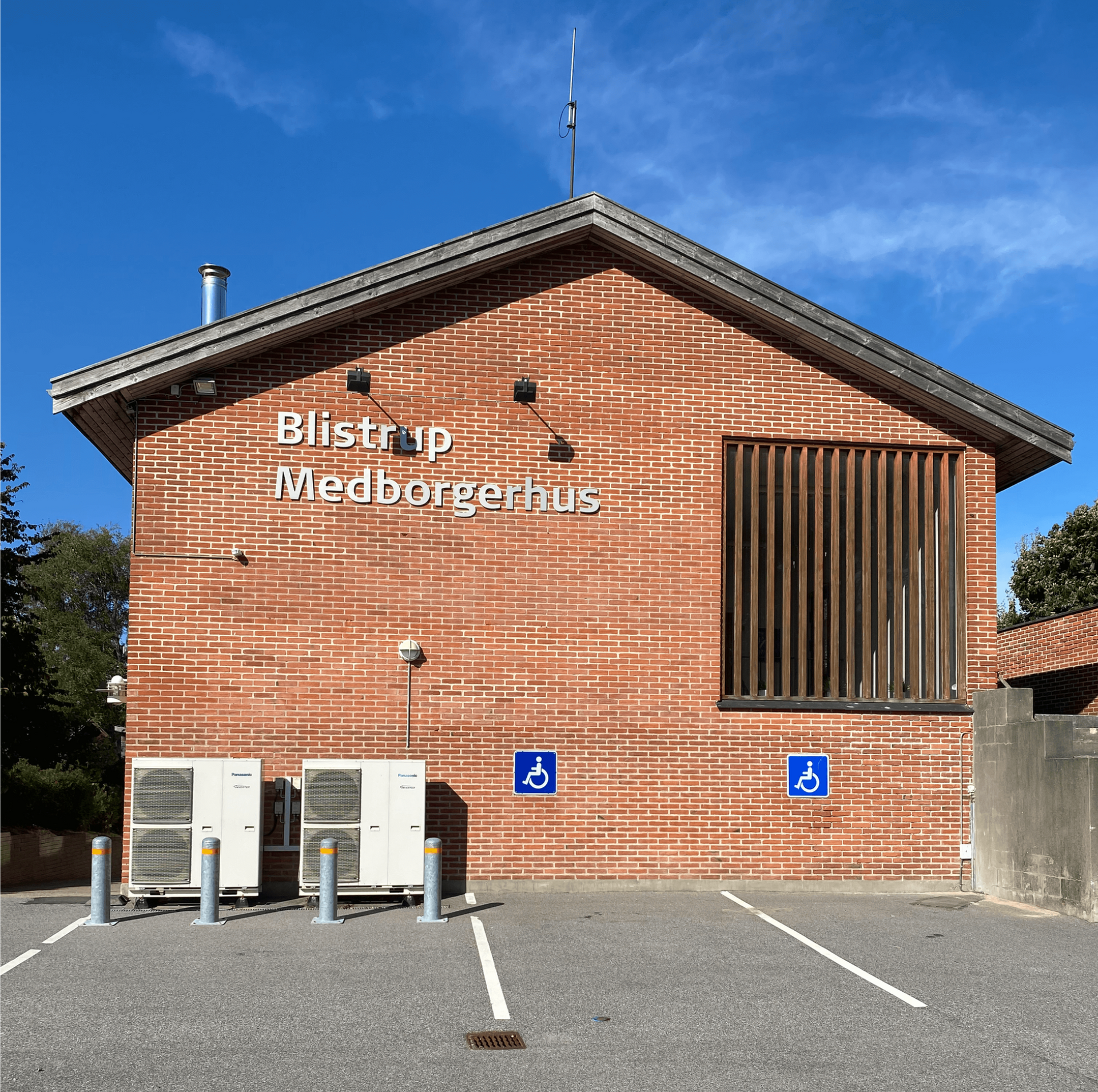 Brick building,