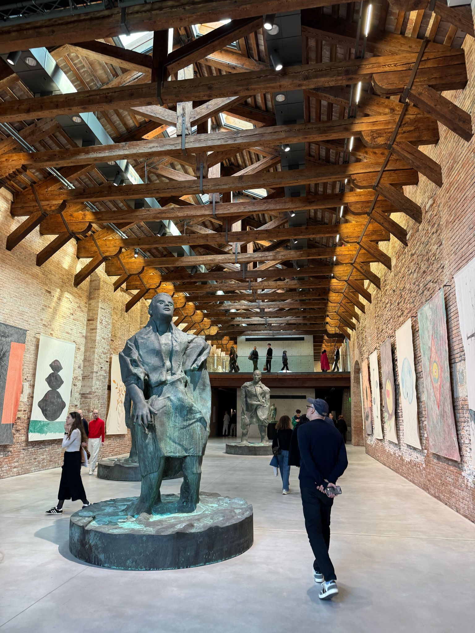 Mann im Wind II, 2018, Collection Pinault.
Salle d’entrée, Punta della Dogana