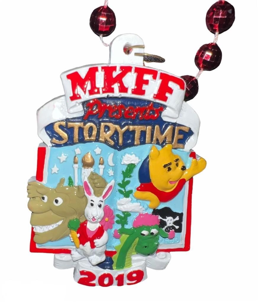 A christmas ornament with winnie the pooh on it