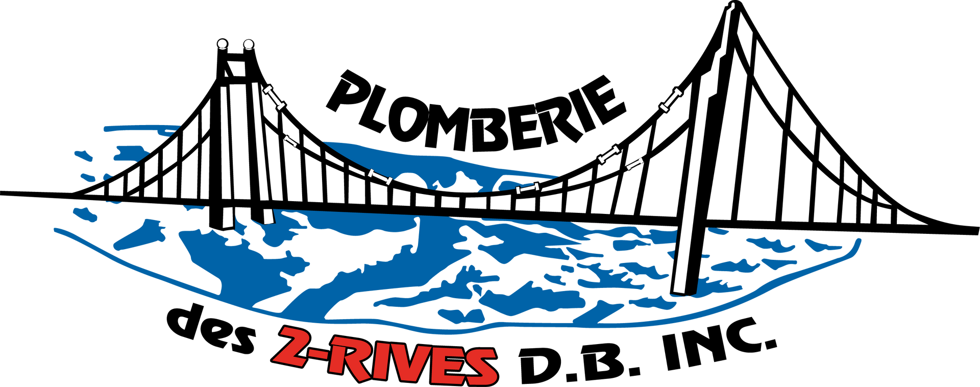 LOGO Plomberie des 2 Rives D.B. Inc.