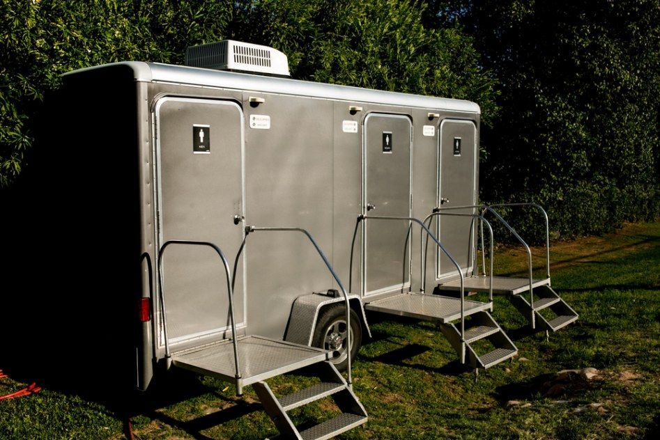 A Trailer With Three Toilets — Loogistics in Gympie, QLD