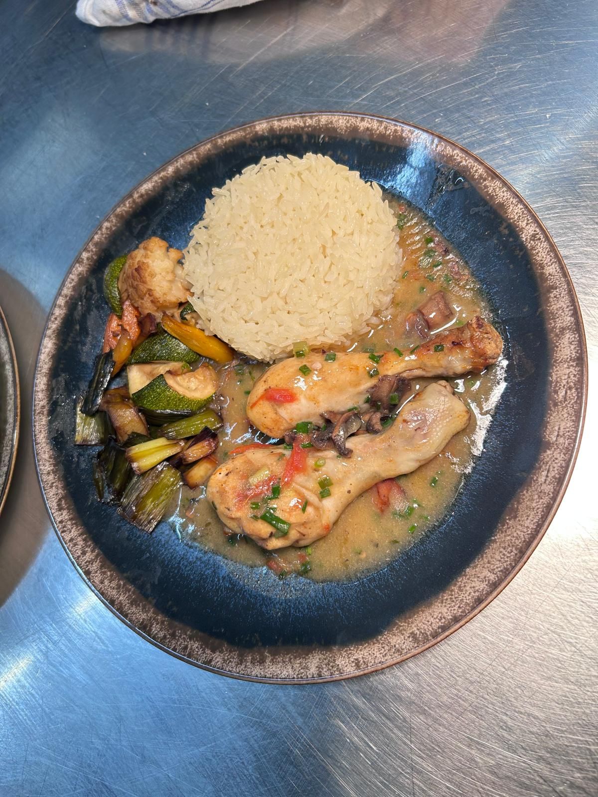 Plat gastronomique