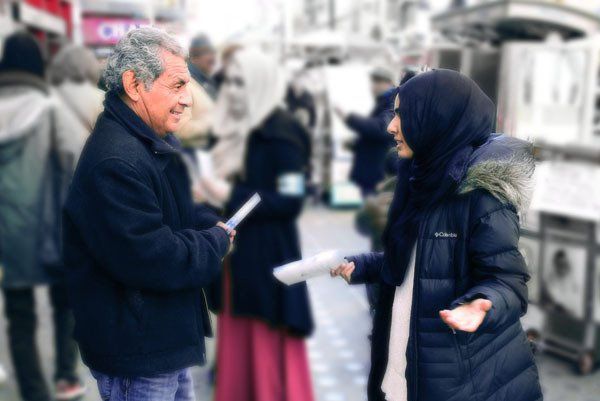 Street Dawah at Times Square, NYC