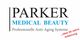 PARKER Medical Beauty logo with tagline “Professionelle Anti-Aging Systeme” and red “über 20 Jahre Erfahrung” text