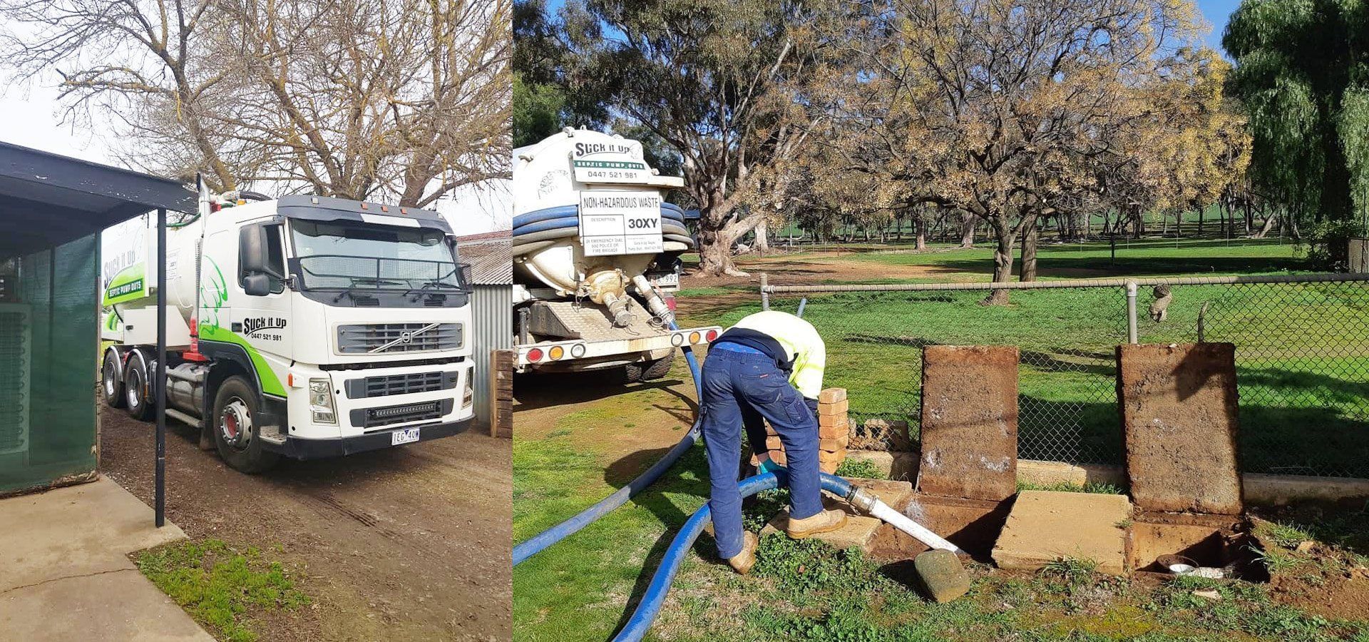 Large Plastic Tank — Benalla, VIC — Suck It Up Septic Pump Outs Large Plastic Tank — Benalla, VIC — Suck It Up Septic Pump Outs