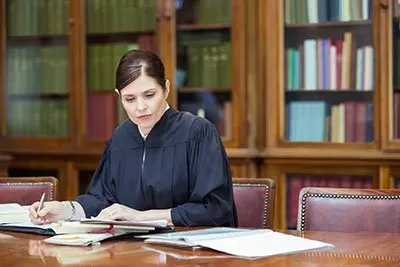 Judge doing some research — San Antonio, TX — A-Action Bail Bonds Judge doing some research — San Antonio, TX — A-Action Bail Bonds