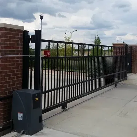 electric grill gate side sliding electric grill gate