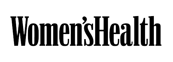 Women's Health magazine logo. Text is black on a white background.