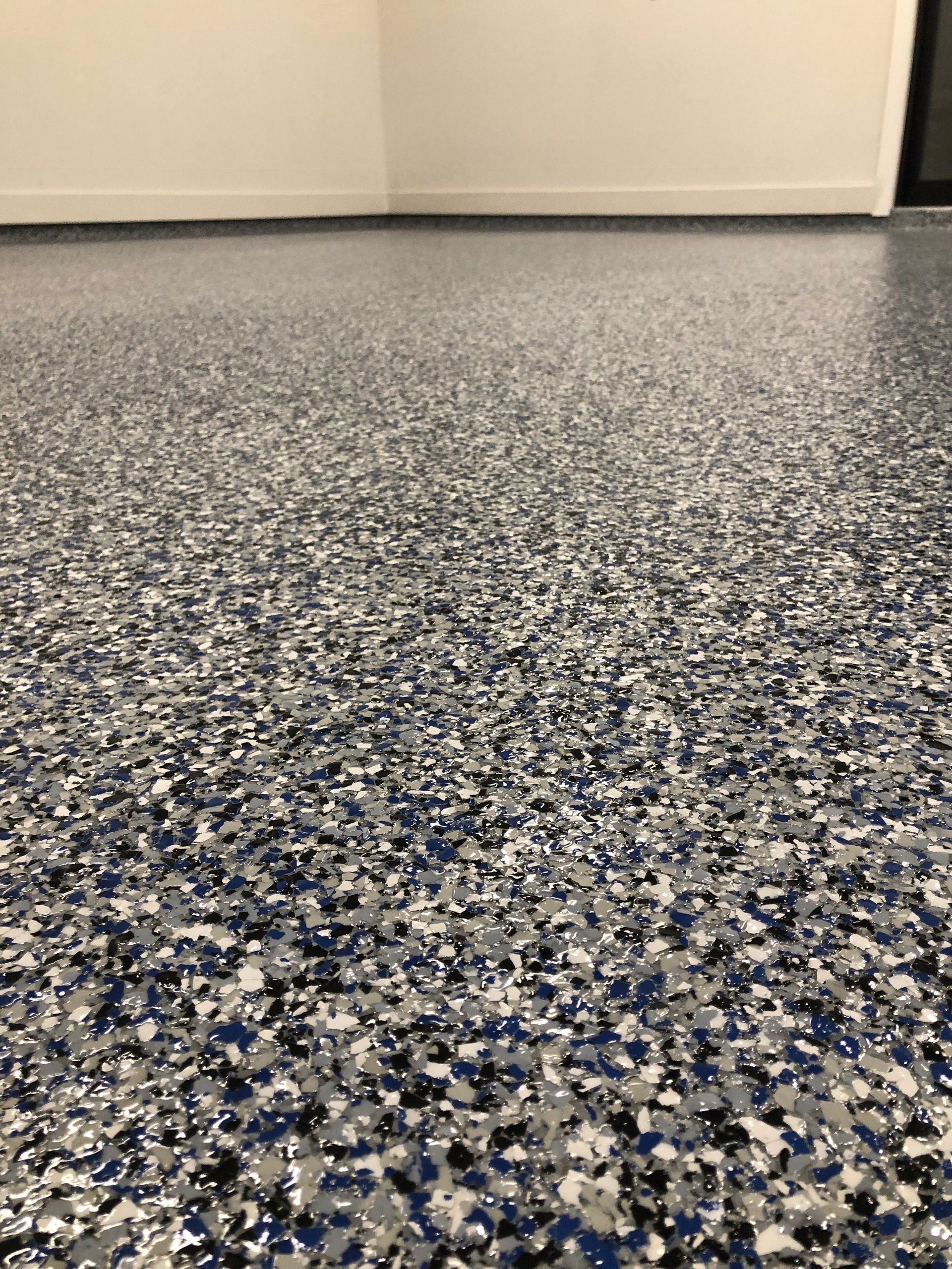 Orbit Flake Chip Blend for Polyaspartic or Epoxy Flooring Picture