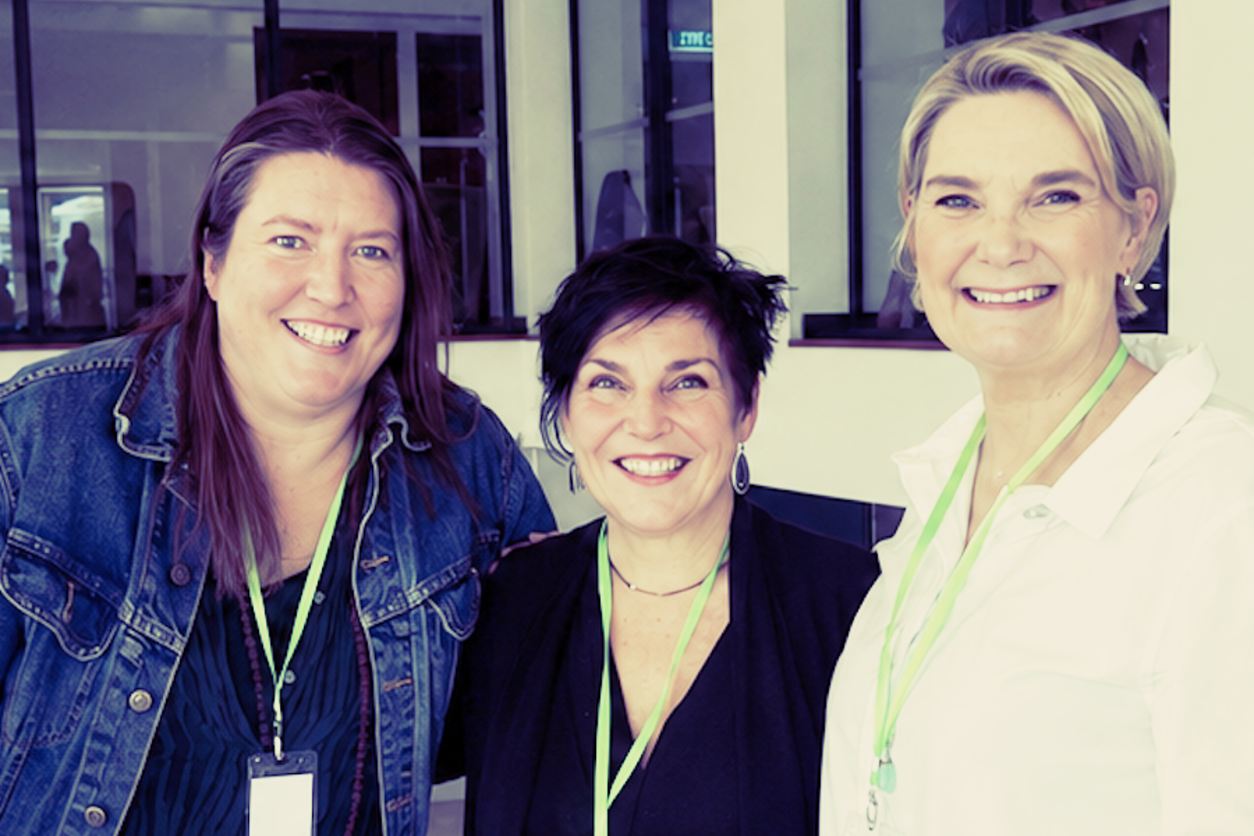 Presenters at the Reiki NZ Conference: Sirpa Gunn, Bronwyn Logan and Nicola Lincoln 