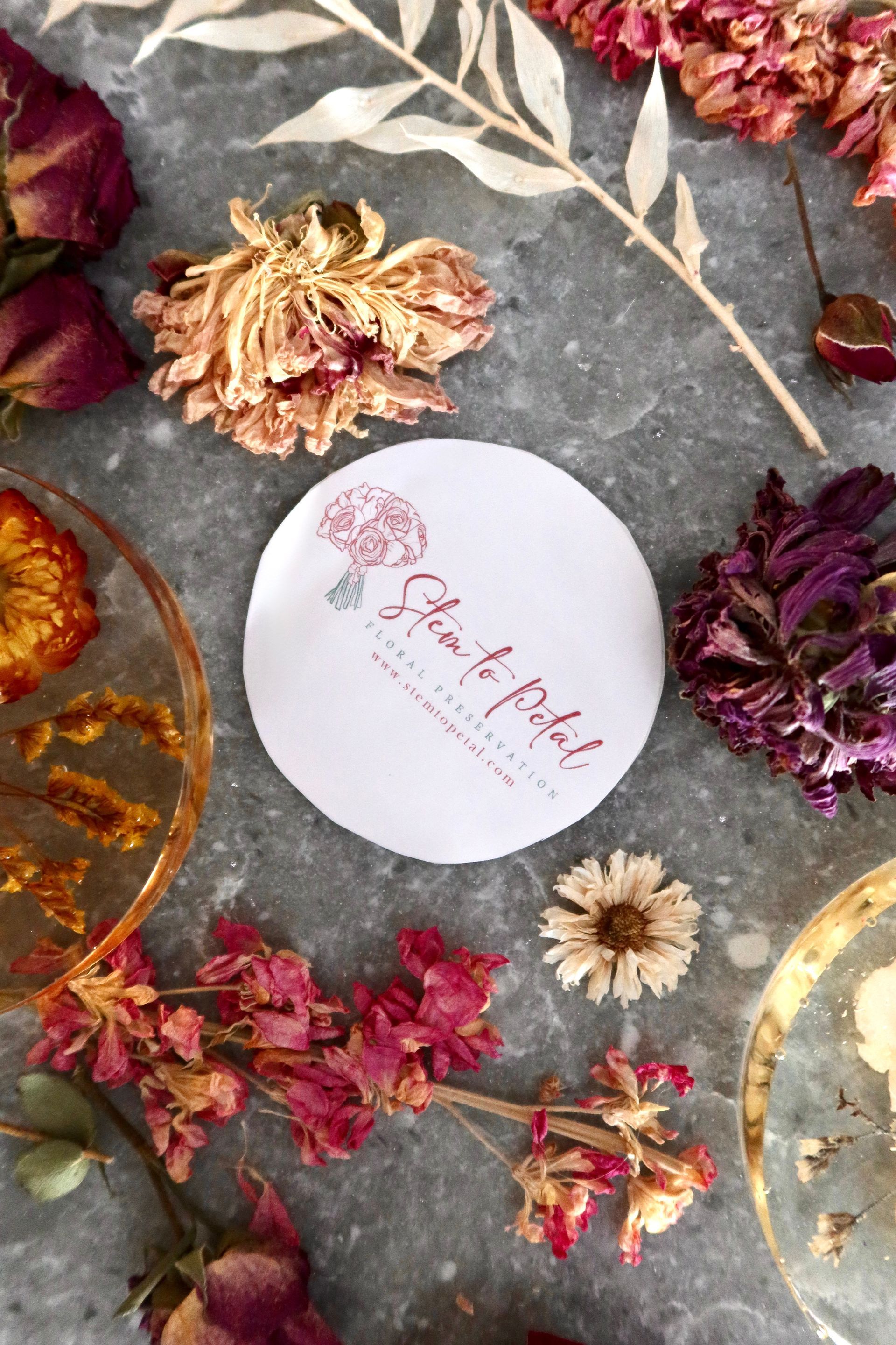 Floral preservation art