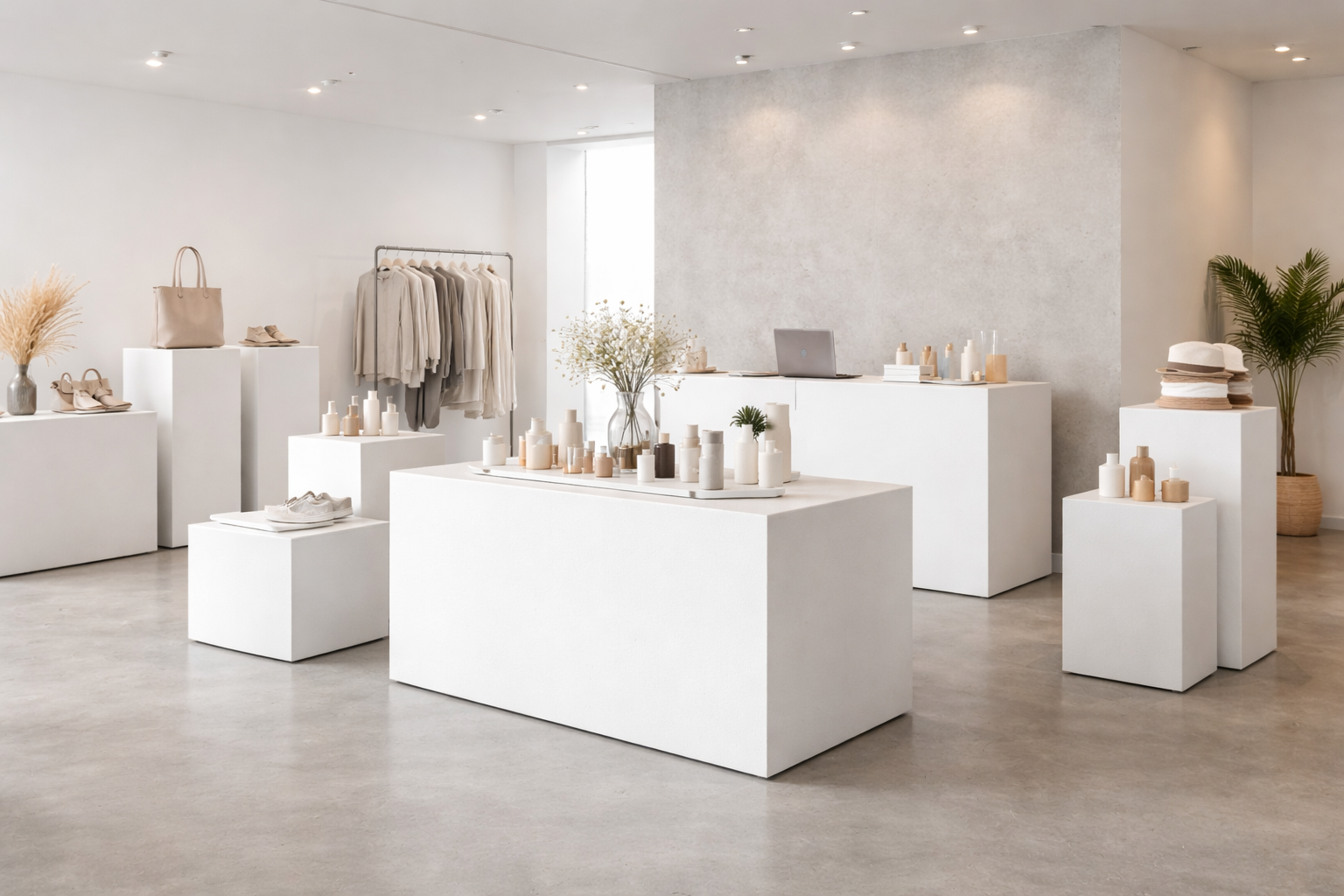 piepschuim meubels pop-up store