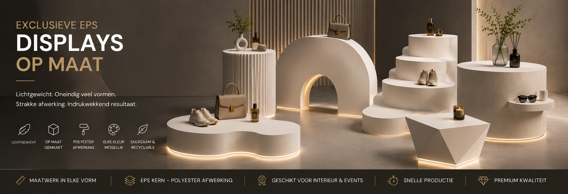 Displays voor de retail