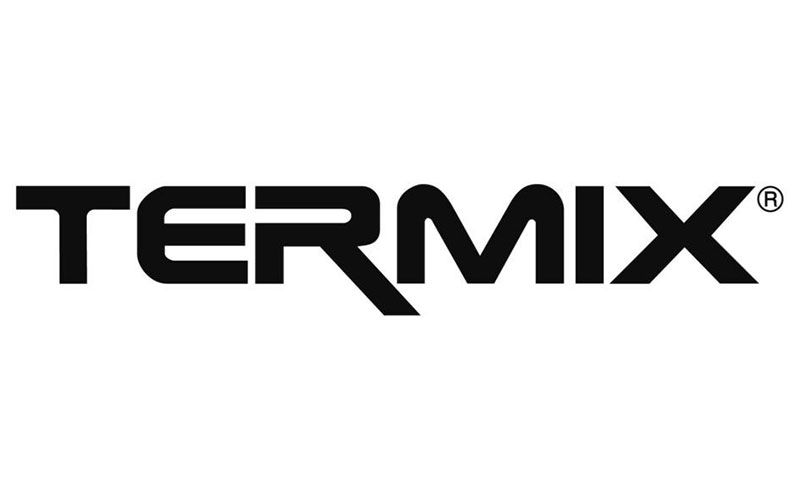 Logo TERMIX in nero su sfondo bianco