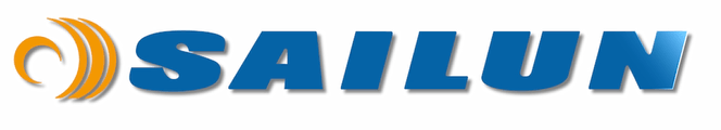 Sailun logo in blue and orange on a white background