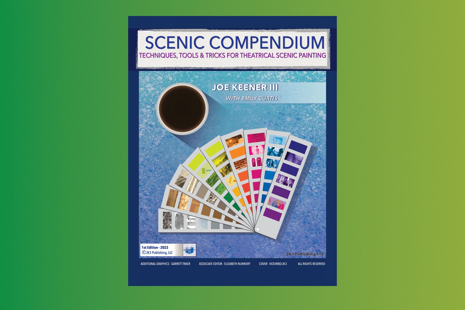 Scenic Compendium: Techniques, Tools & Tricks for Theatrical Scenic Painting (with Emily Curtis) - *paperback