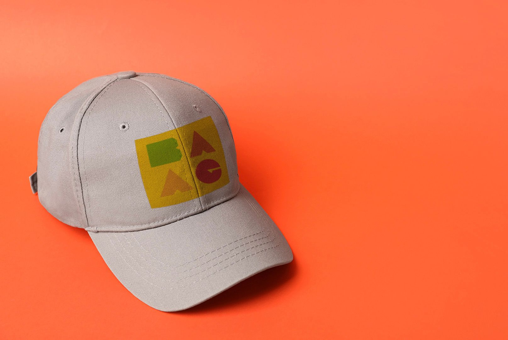 *baag baseball cap mockup - all products are unique hand-painted, stamped & more