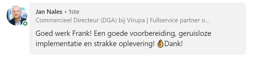 Jan Nales - Virupa Quote