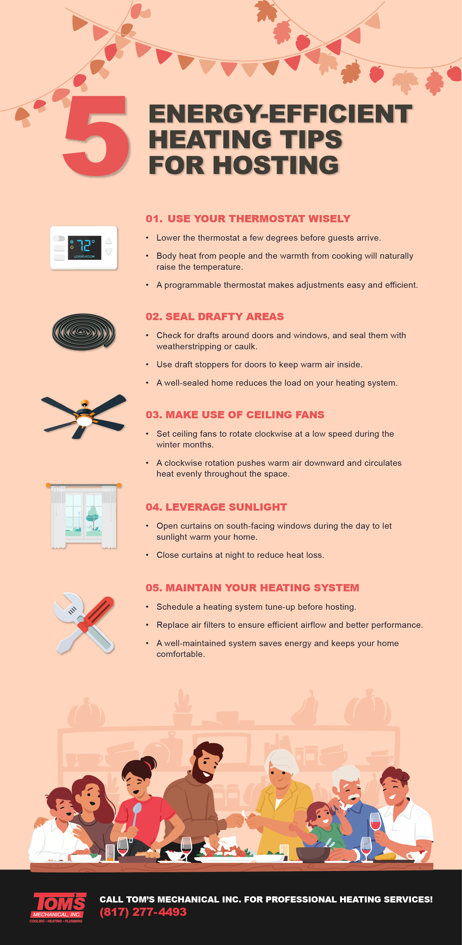 energy efficient heating tips