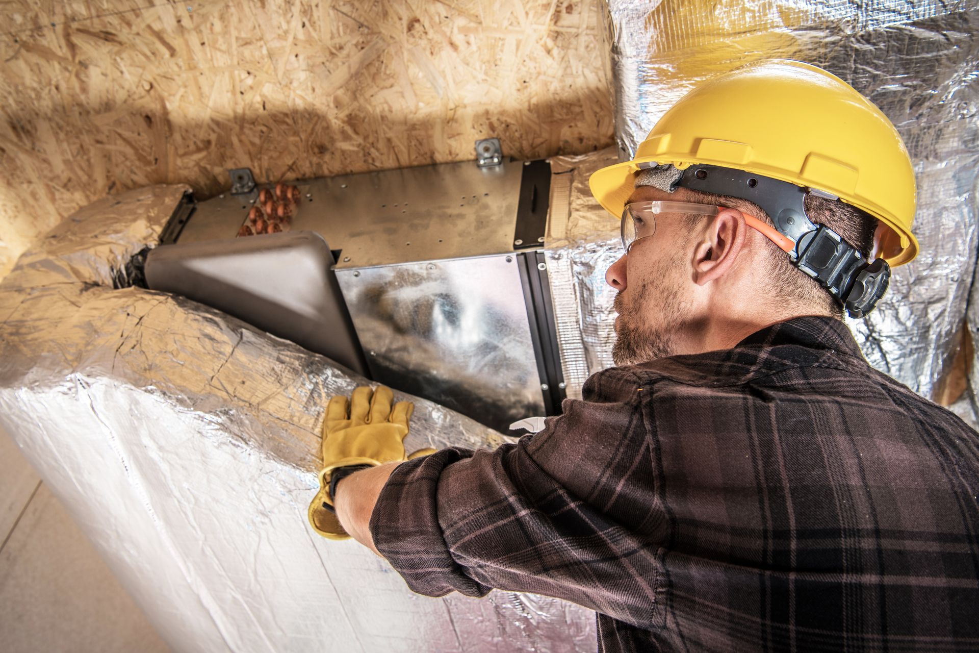 air duct insulation install in fort worth