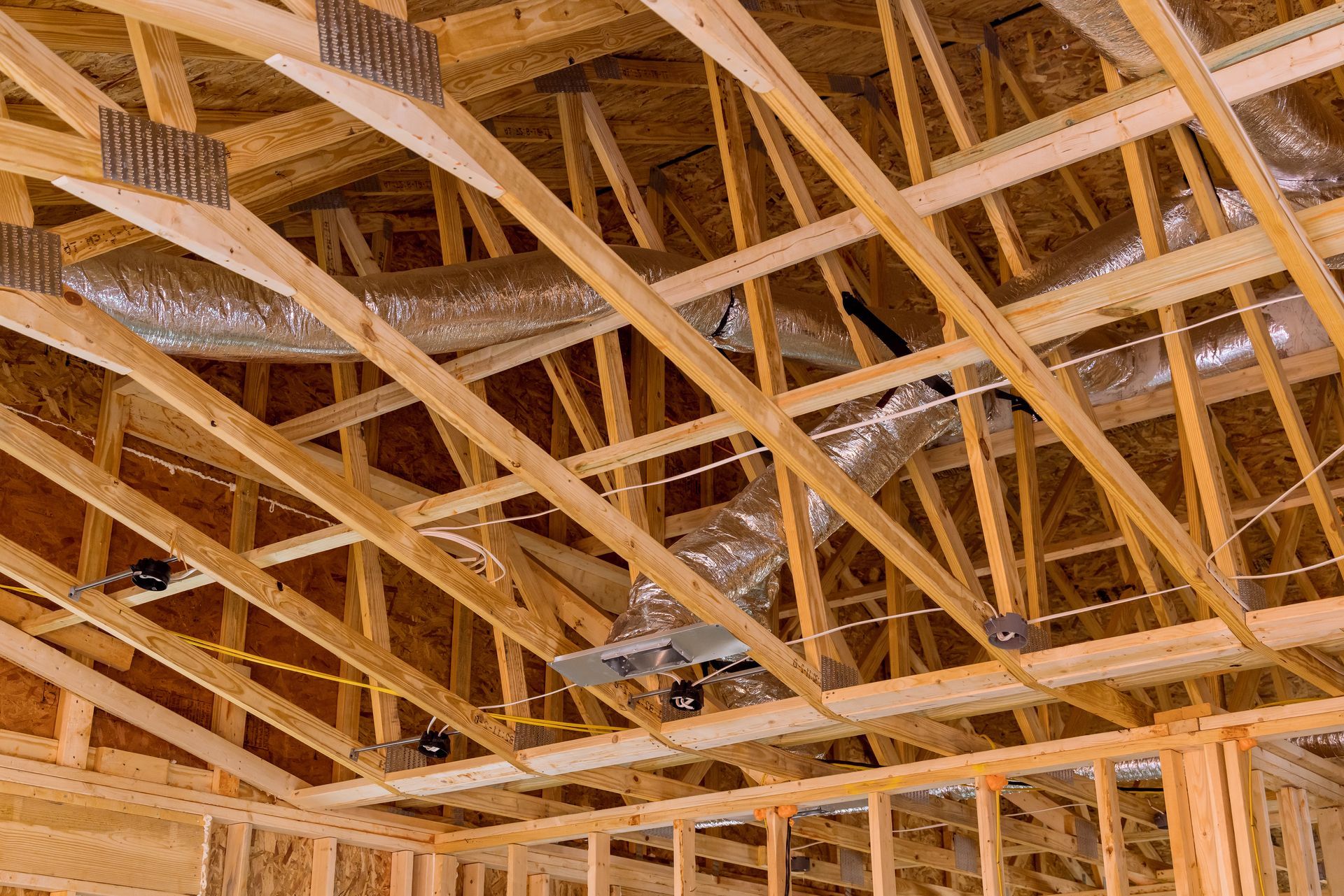 ductwork iun Arlington TX home 