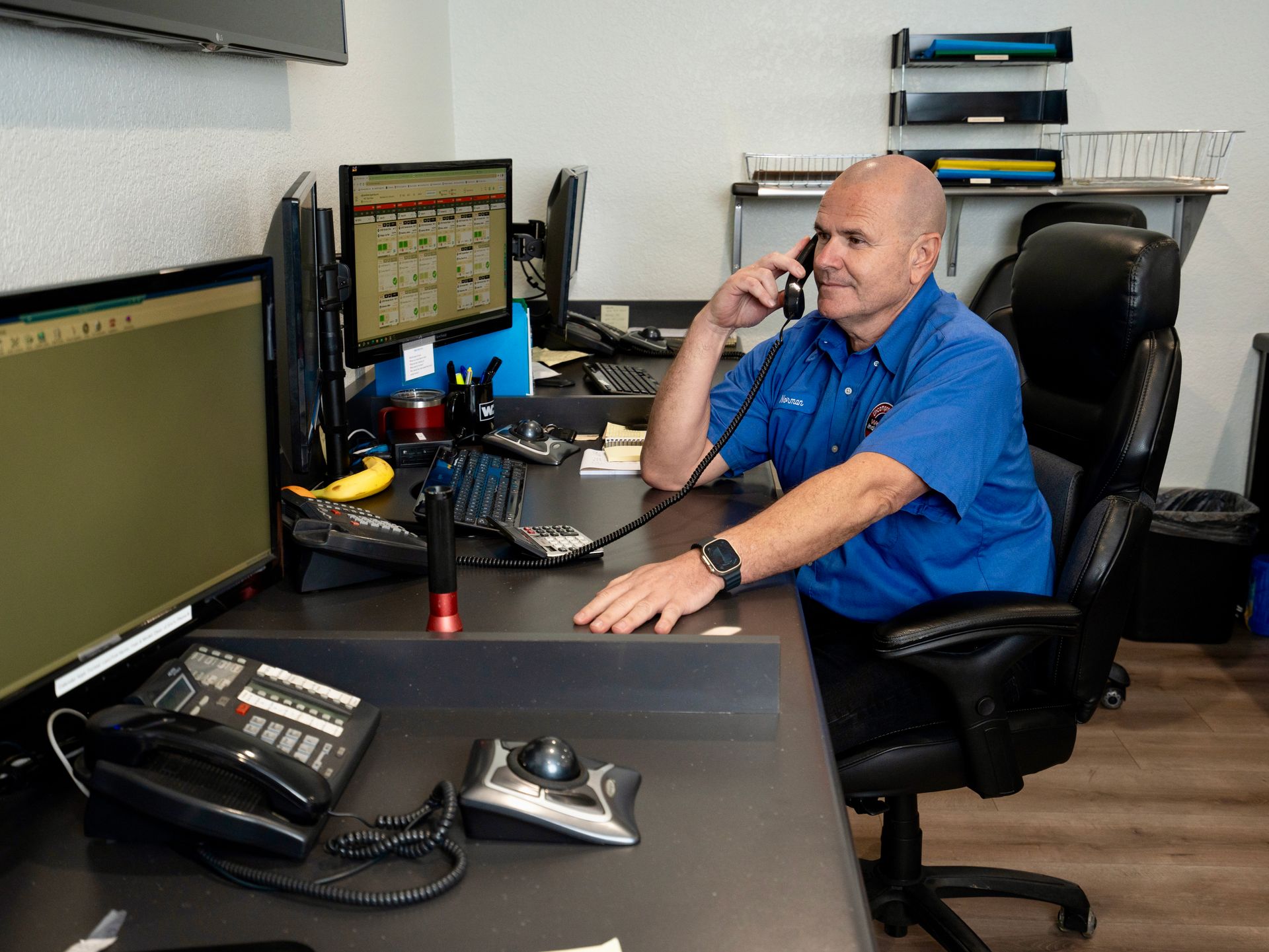 A person talking on the phone  | Westlake Independent Automotive