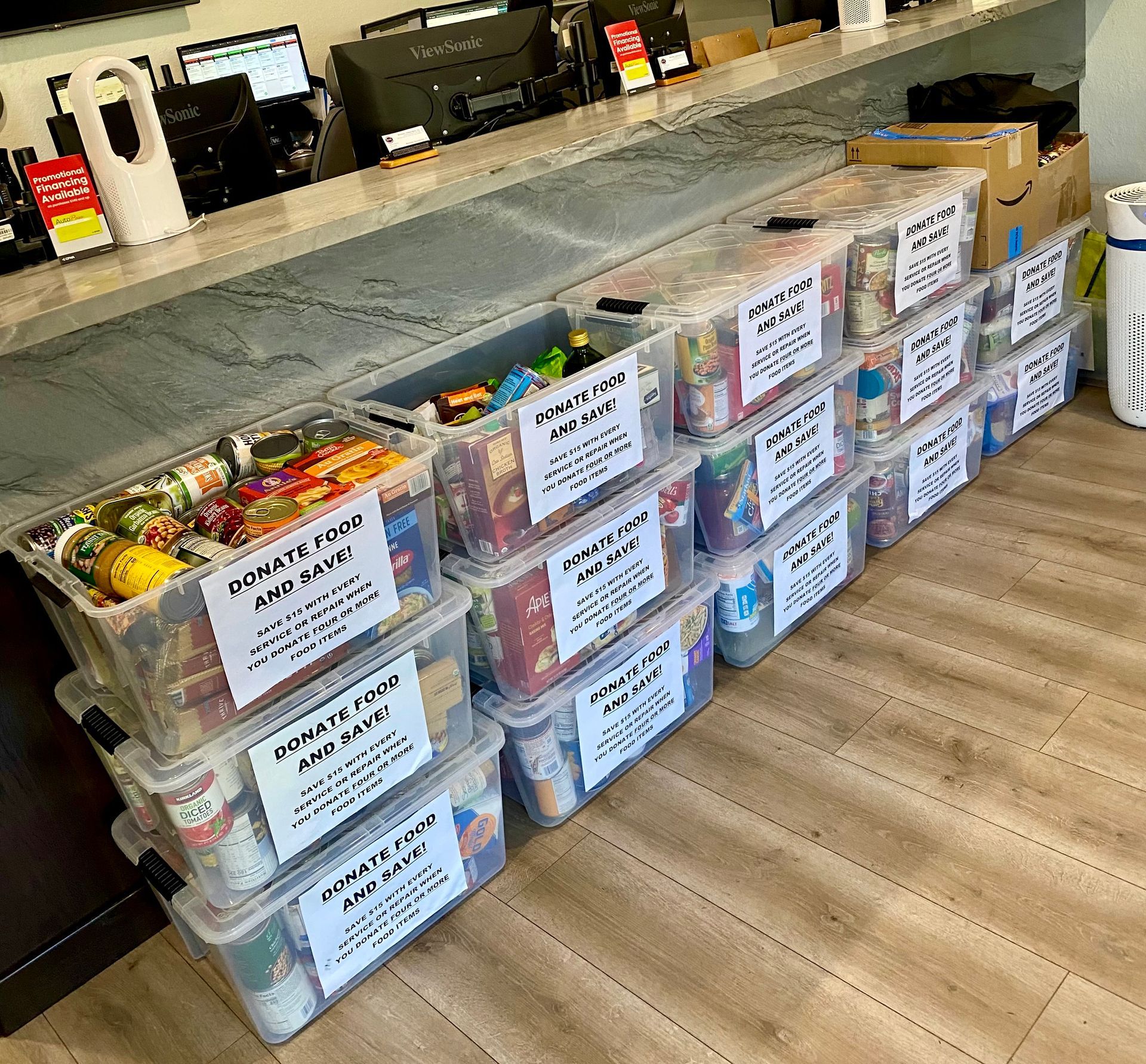 Food donation | Westlake Independent Automotive