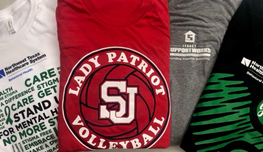 Gallery Amarillo, TX All Out Screen Printing