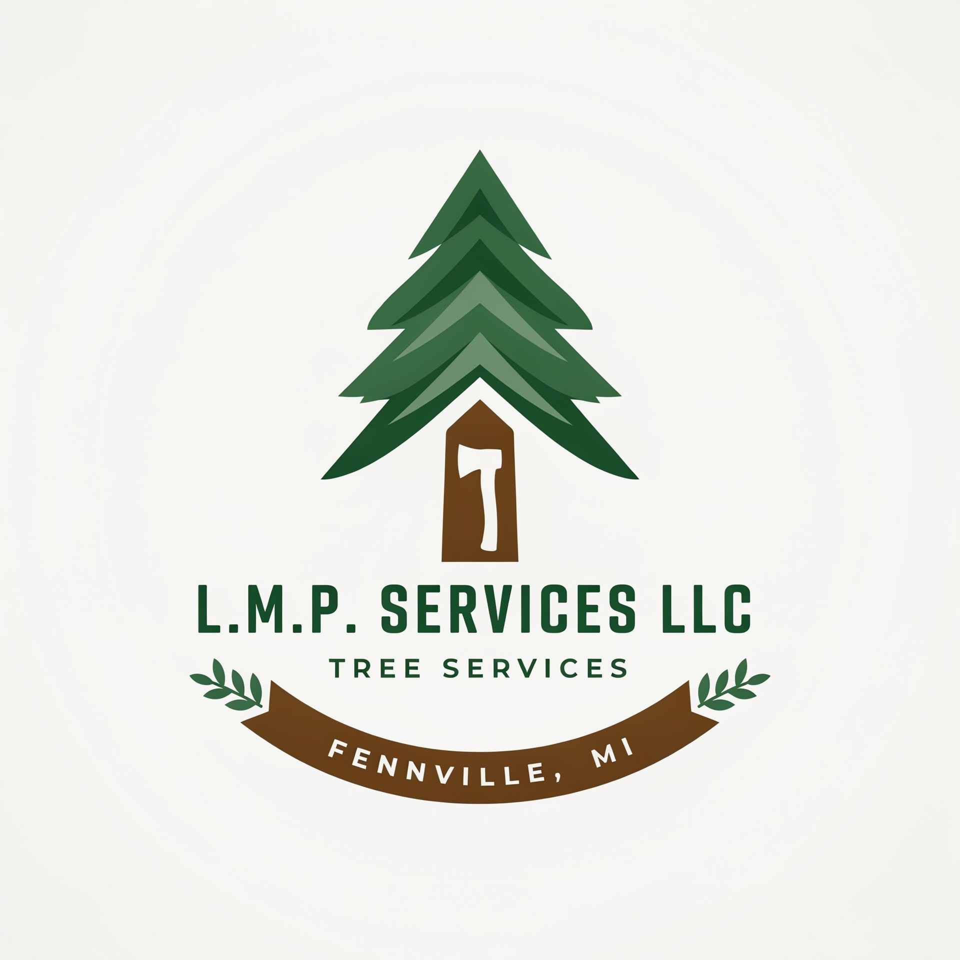 EverRoot Tree Service logo with green tree icon and text on white background