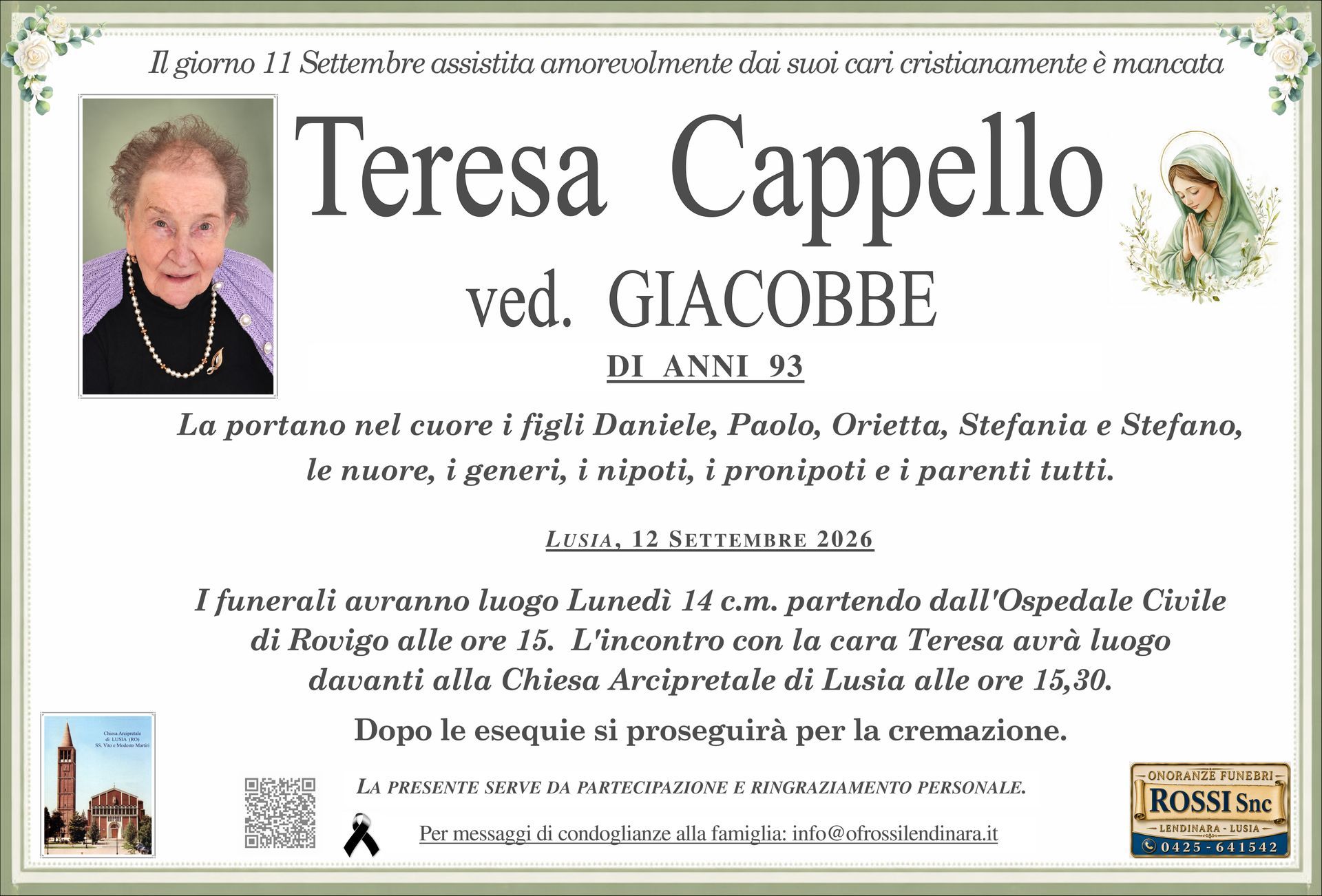 Poster for Claudio Maniezzo’s retirement event, with portrait, blue text, and university building icons