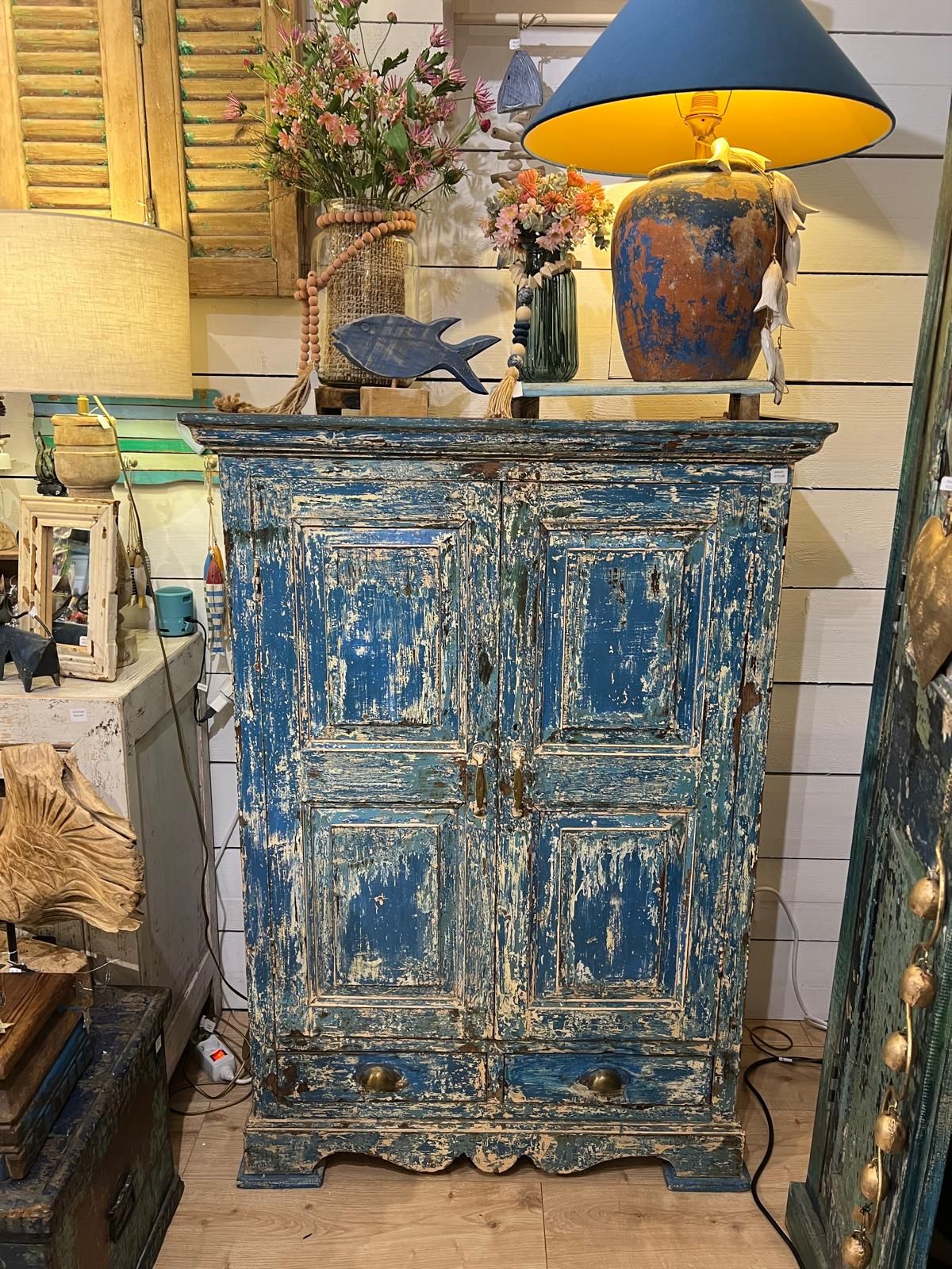 Unique Armoire Blue
