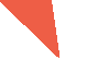 Red, upward-pointing triangle shape, angled from the upper left to the lower right.