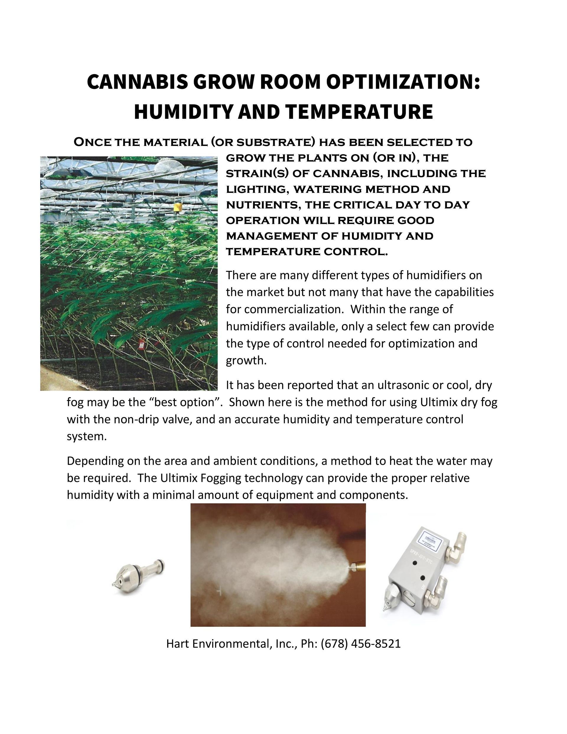 Dust Suppression Systems & Humidification