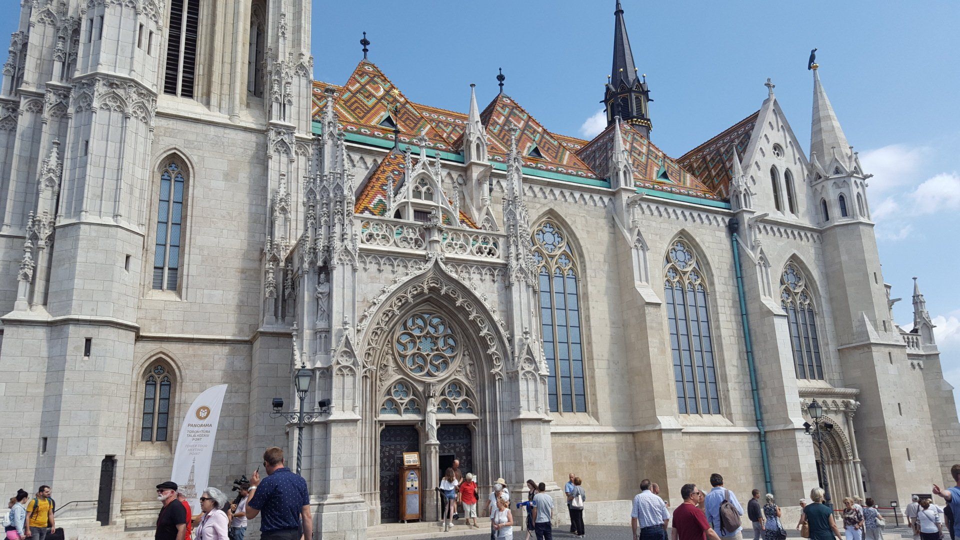 Danube River Cruise Budapest, Hungary St. Mattias Church