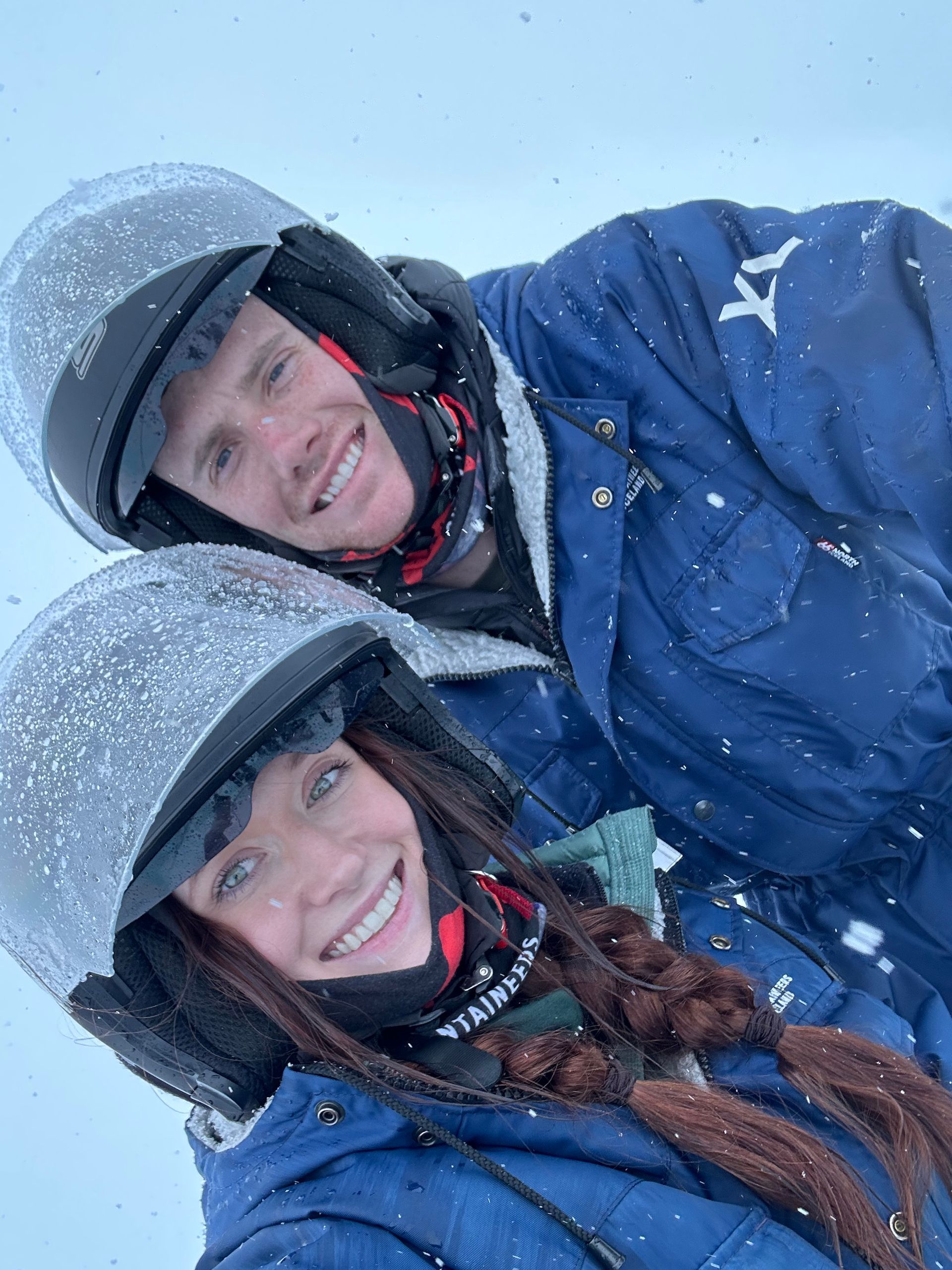Iceland - Langjökull glacier snowmobiling