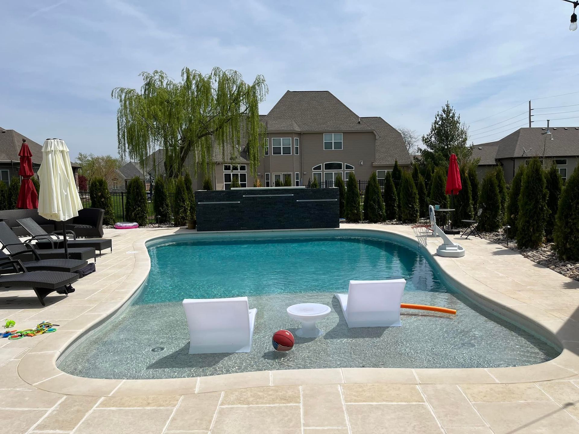 Beautiful Pool — Saint Charles, MO — Asset Builders