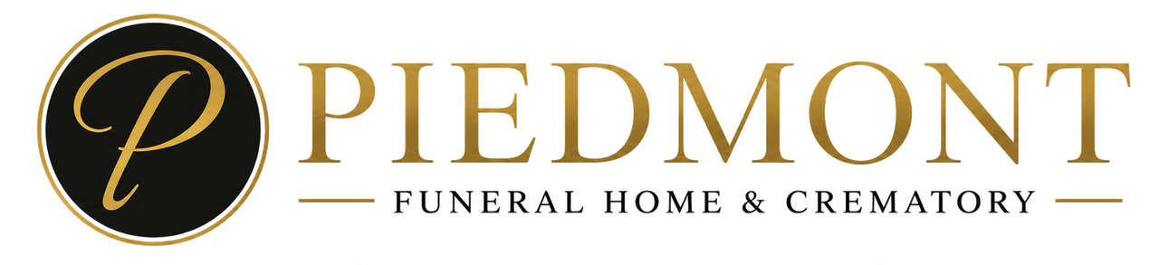 The logo for sample funeral home is shown on a white background.