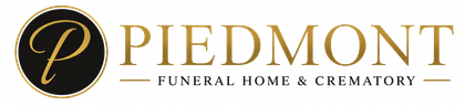 The logo for sample funeral home is shown on a white background.