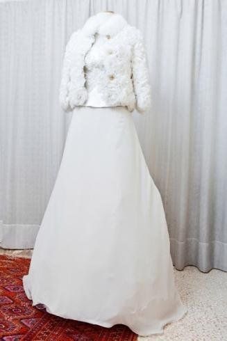 giacchetta abito sposa pelliccia 1