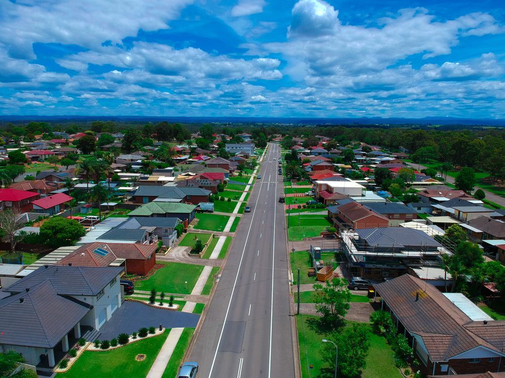 Aerial View Of A House — Real Engineering In Wetherill Park, NSW