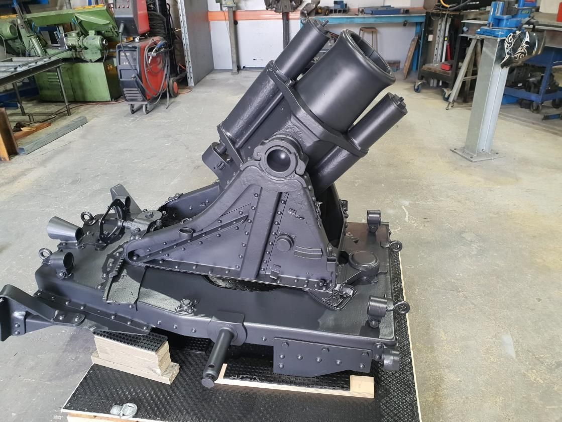 A Large Black Object Is Sitting on A Table in A Workshop — Real Engineering In West Gosford, NSW